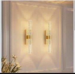 Battery Operated Wall Sconces Set of 2, Rechargeable Wall Lights
12000mAh Long-Lasting Battery,Dimmable Cordless Sconce,No Wiring Needed for Bedroom,L
