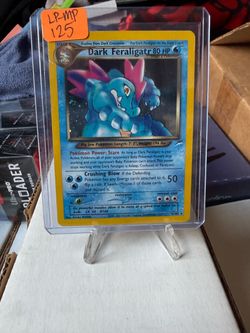 Dark Feraligatr Holo Rare Pokémon Card 5/105