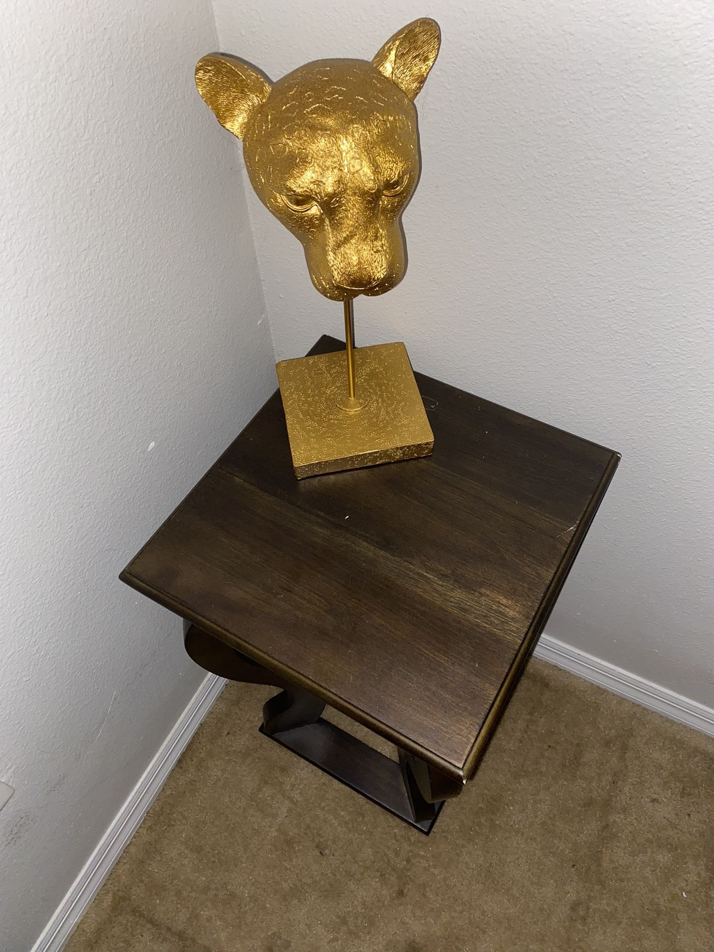 Table Stands With Sculptures