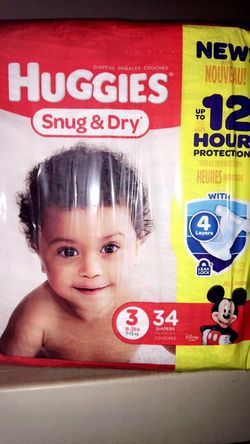 Huggies new pack size 3