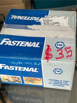 Box of Fastenal Drywall Screws #8 x 3" (Coarse Thread) - 1500 Count