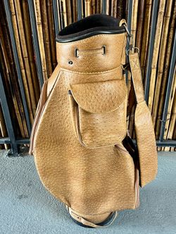 Millennium Pro Bags Ostrich Leather Golf Bag - Cart Bag