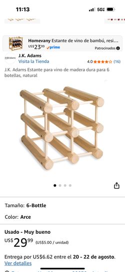 Wood Wine Rack