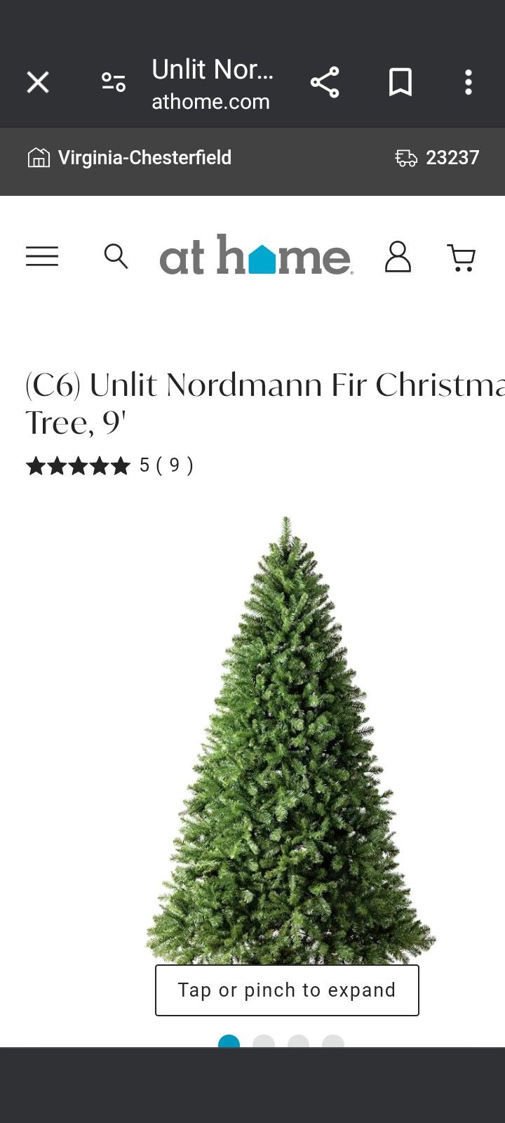 Christmas Tree - At Home (C6) 9'