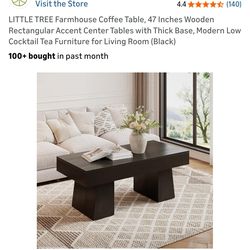 LITTLE TREE Farmhouse Coffee Table - NEW