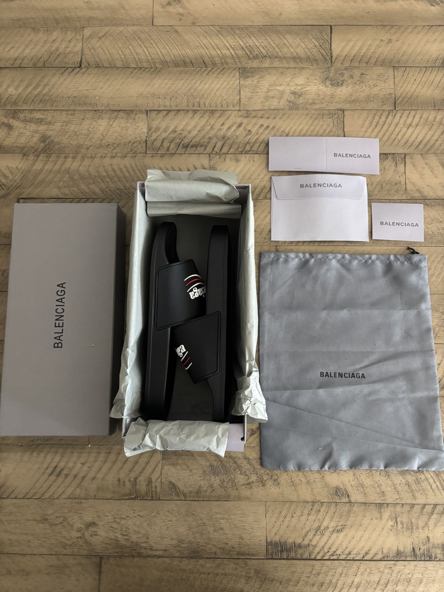 Balenciaga Slides Size 9