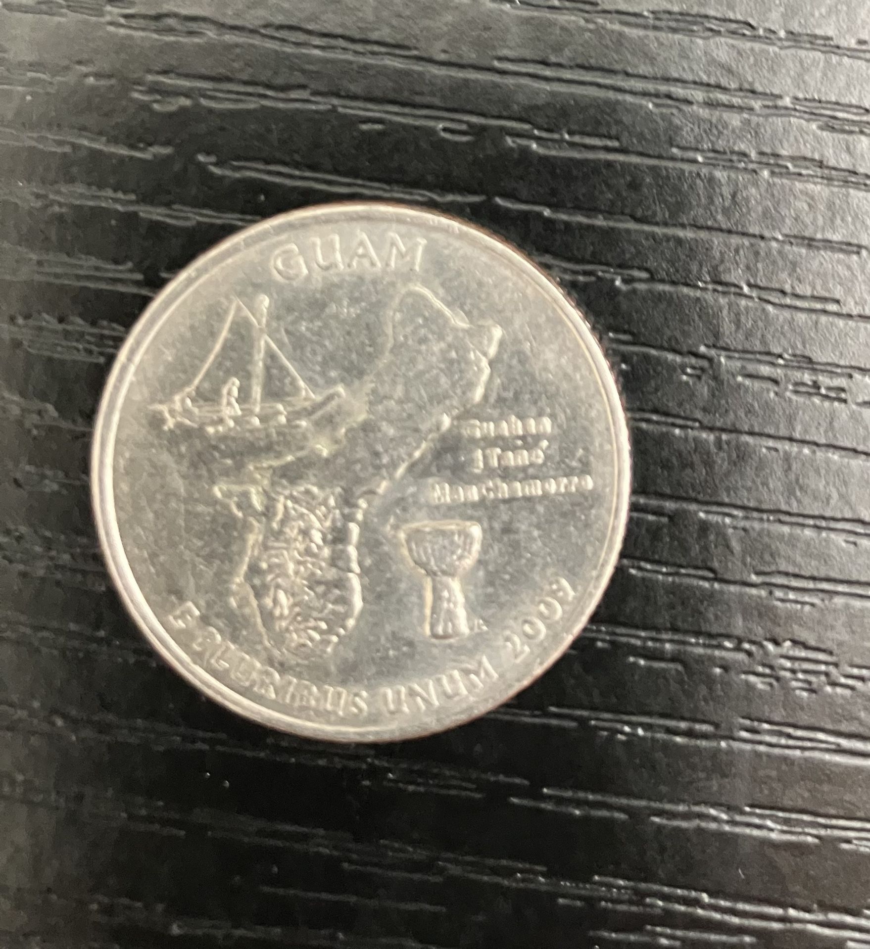 2009 D Guam Quarter AU