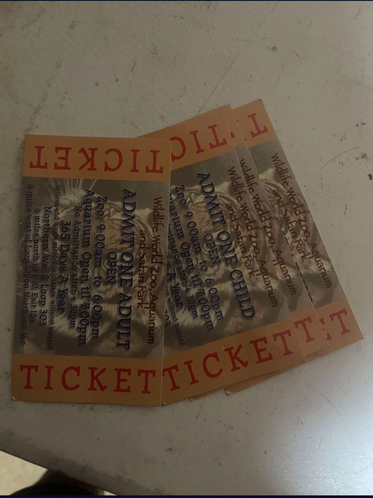 Wildlife World Zoo Tickets 