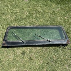 Jeep CJ Black Windshield Frame 76-86 With Glass 