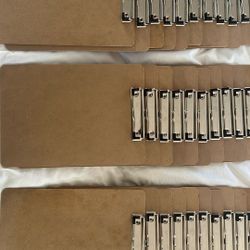30 clipboards - Letter Sized 