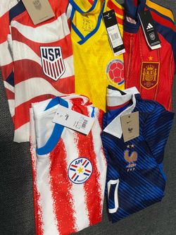 World Cup jerseys
