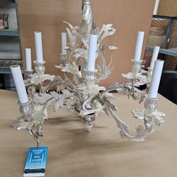 Chandelier  Weiss & BiHeller Venetian-inspired 