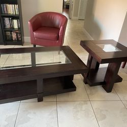 Coffee Table And End Table