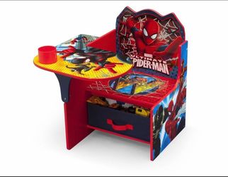 Spider-Man Toddler Desk/ Kids/ toys/ desk/ chair/ Spider-Man/ Furniture/ New