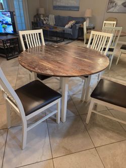 Small space dining set