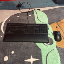 Razer Keyboard And Witless Razer Mouse RGB