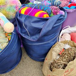 CHANGE OF VENUE... THIS THURSDAY   THRU. SUNDAY  ALL THE YARN AND FABRIC WILL BE PART OF A BIG YARD SALE ..I WILL COMMENT ADDRESS WENSDAY . 