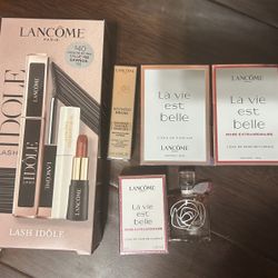 Lancome Bundle . Lash Idole Set Gift Set, Tester, Mini Bottle. Shipping Available 