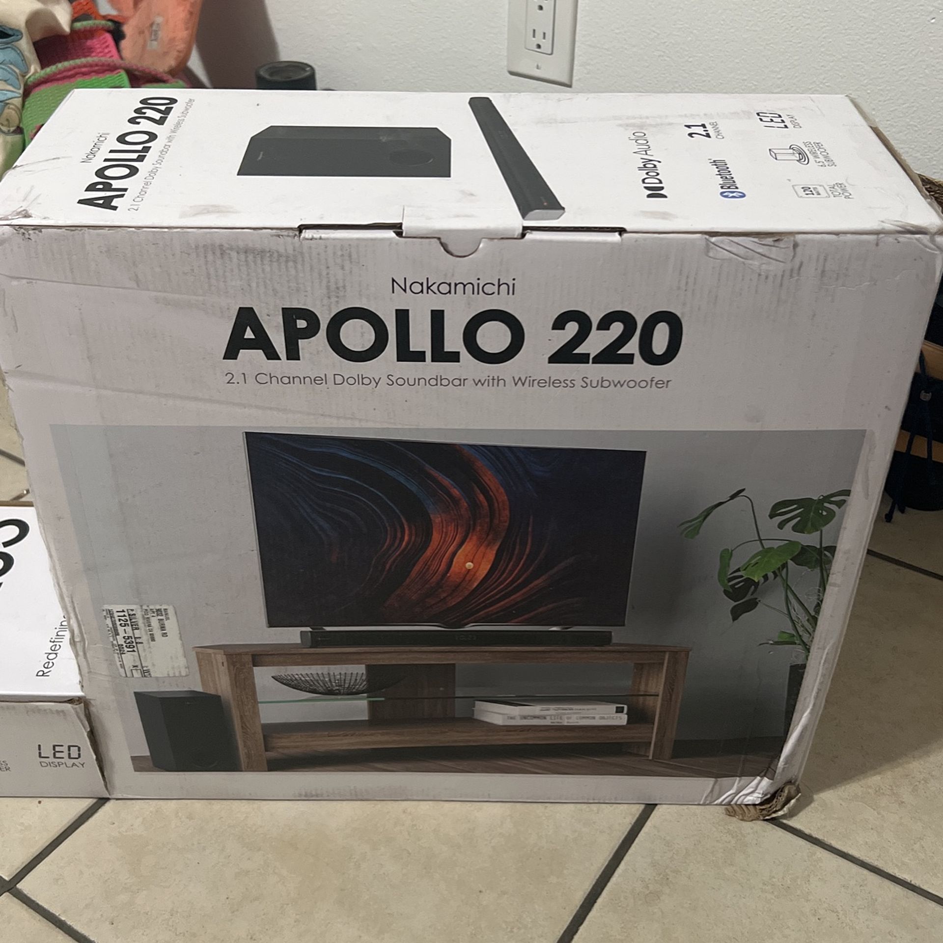 Nakamichi Apollo 220 Soundbar With Subwoofer