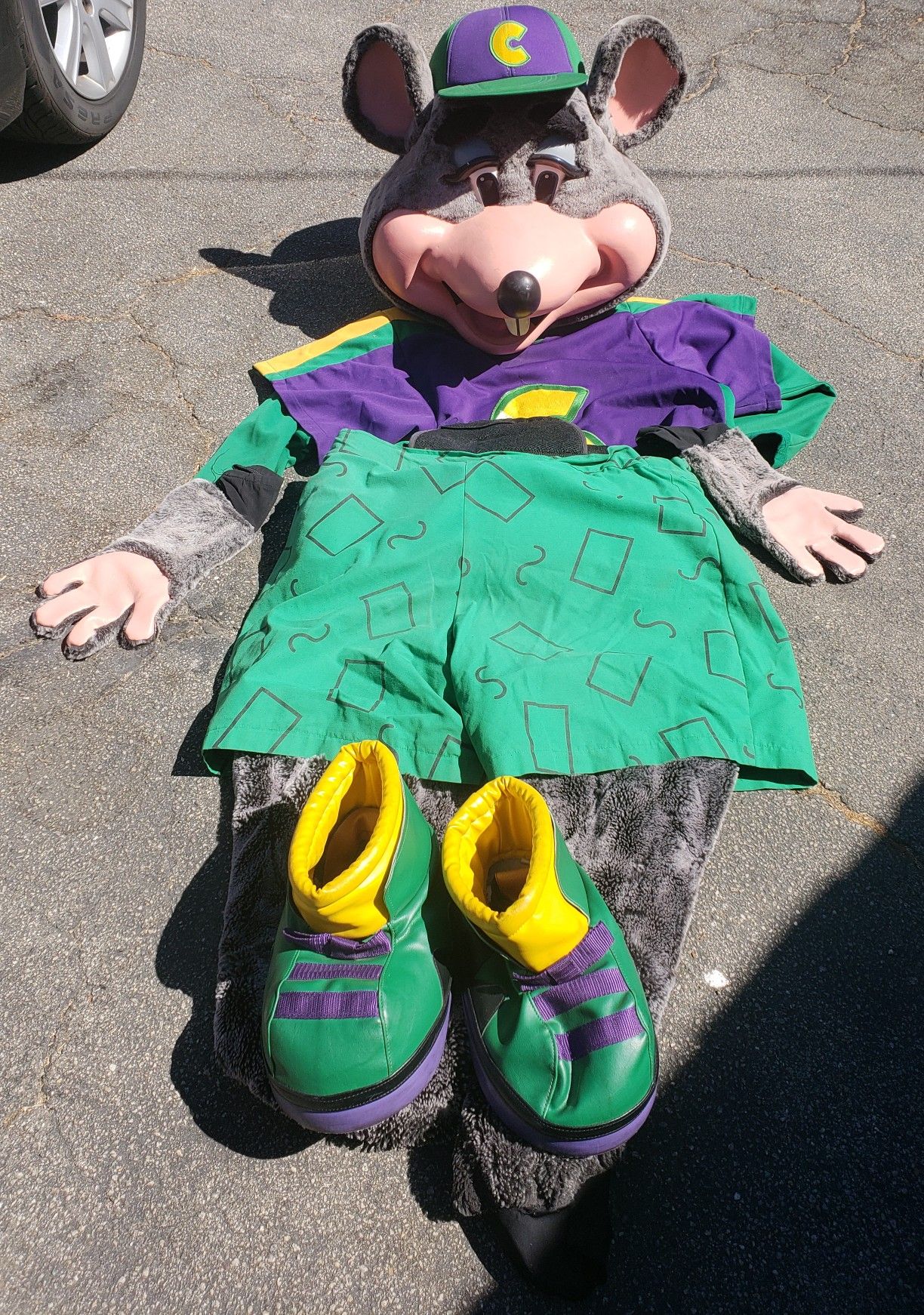 Chuck E Cheese Cosplay Costume