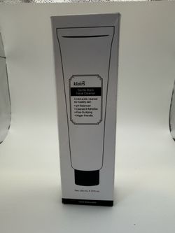 DearKlairs Gentle Black Cleanser Korean Low-pH Charcoal, 4.73 Fl Oz