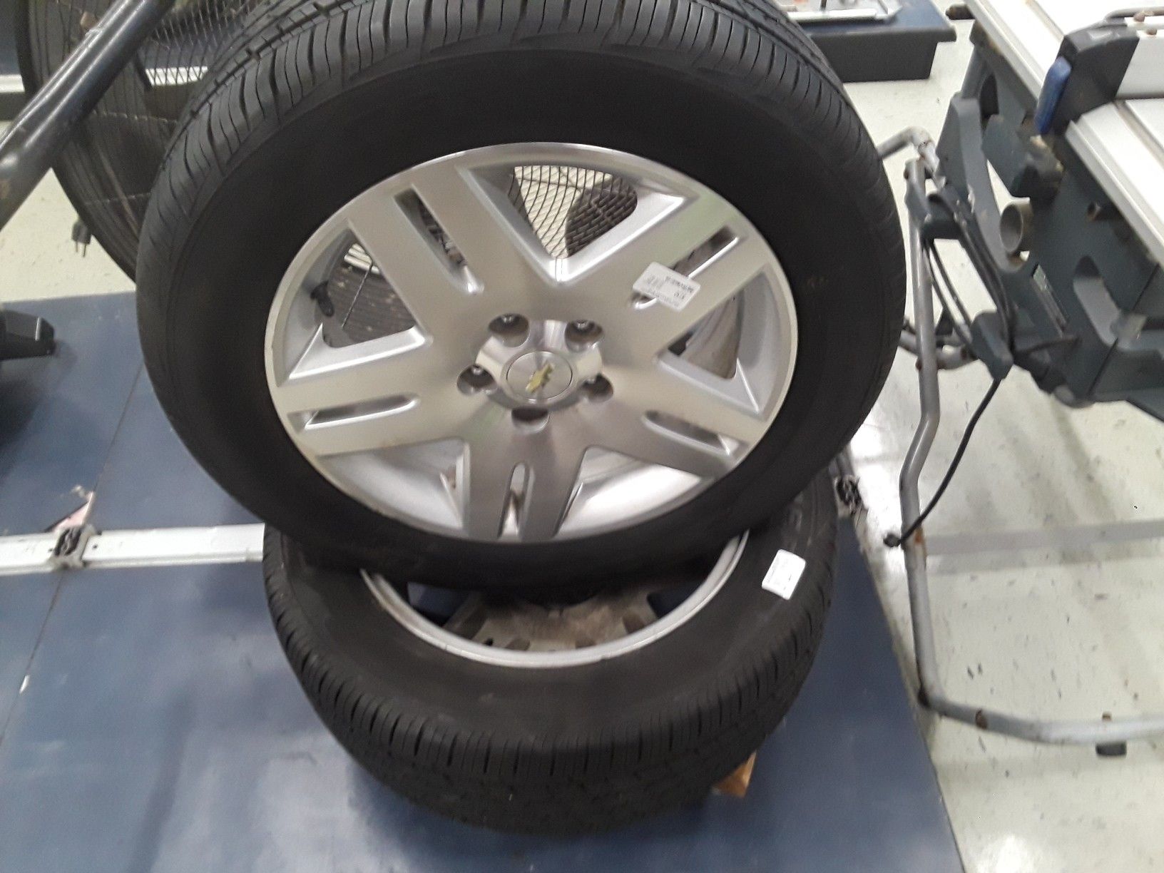 2 17" Spare Chevy Rims