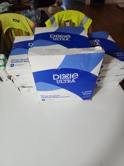 Dixie Ultra 1000 sheets 12x12 grease resistance sandwich wrapping liner new and box