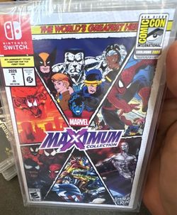 Marvel Maximum Collection Nintendo Switch SDCC Exclusive