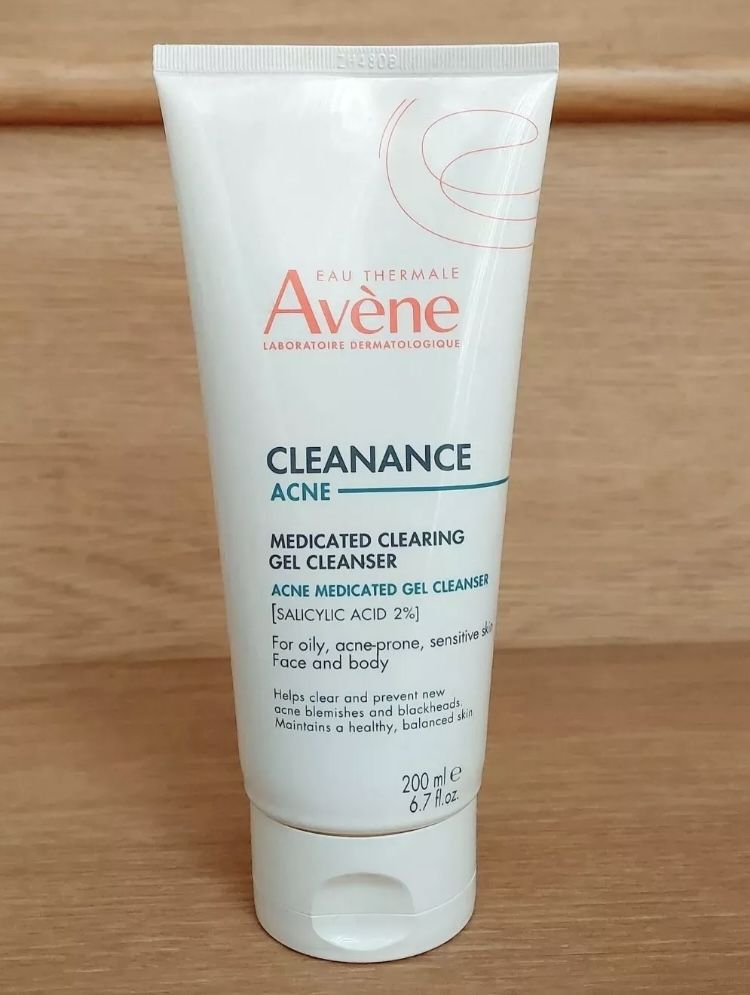 Avene Cleanance Acne Medicated Clearing Gel Cleanser 6.7 fl. Oz./200 ml. - NEW & SEALED