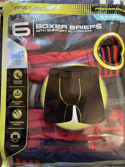 AND1 Mens Underwear Pro Platinum Boxer Briefs 6pk for Sale in Bakersfield,  CA - OfferUp