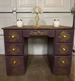 Vintage Wooden Desk