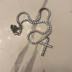 Diamond Cross Necklace
