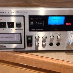 Marantz Superscope TDR-820 Stereo 8-Track Player Recording System power on
