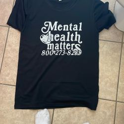 SHIRT MENTAL HEALTH MATTERS