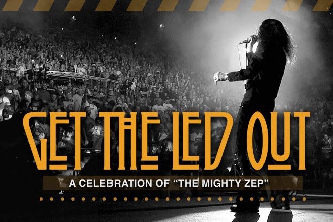 Get The led out / Lynn Memorial 4/11 8:00 PM Four Tickets , Fourth Row $190, FLR LC, Row D