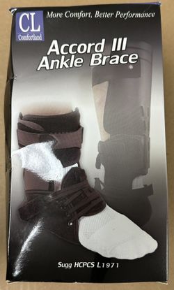 CL Comfortland Accord III Ankle Brace CL-301-4-L Large Left Ankle Unisex