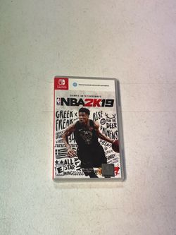 Nintendo Switch NBA 2K19 game