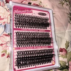 Cluster Lashes D Curl Russian