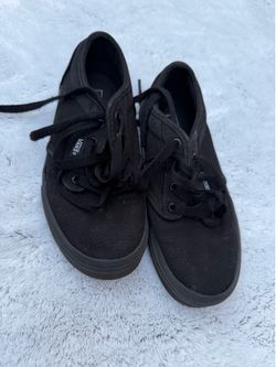 Kids Black Vans