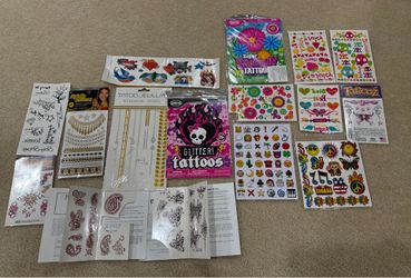16 sets/pages of tattoos
