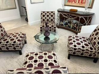 4 Mitchell Gold and Bob Williams  accent chairs