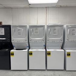 GE Stackable Single Unit Washer And Dryer