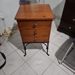 End Table 3 Drawers