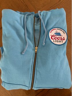 Coors Light Aviator Jacket and matching hat. NEW with tags. Size XL