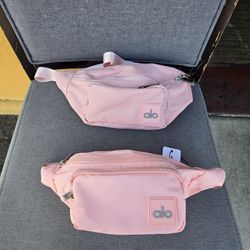 Alo Pink Fanny pack