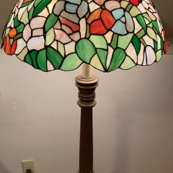 Tiffany Style Stained Glass Floor Lamp