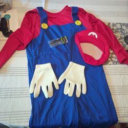 Large Super Mario Halloween Costume 