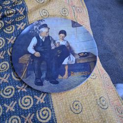 Norman Rockwell -The Lighthouse Keepers Daughter Limited Edition Collectors Plate 