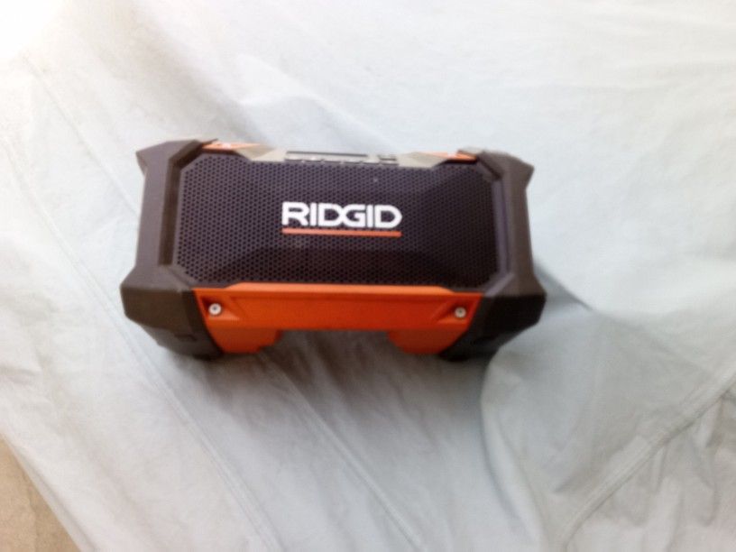 Bluetooth Speaker Ridgid Brand
