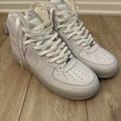 Nike Air Force 1 High White Neutral Grey - Size 9.5